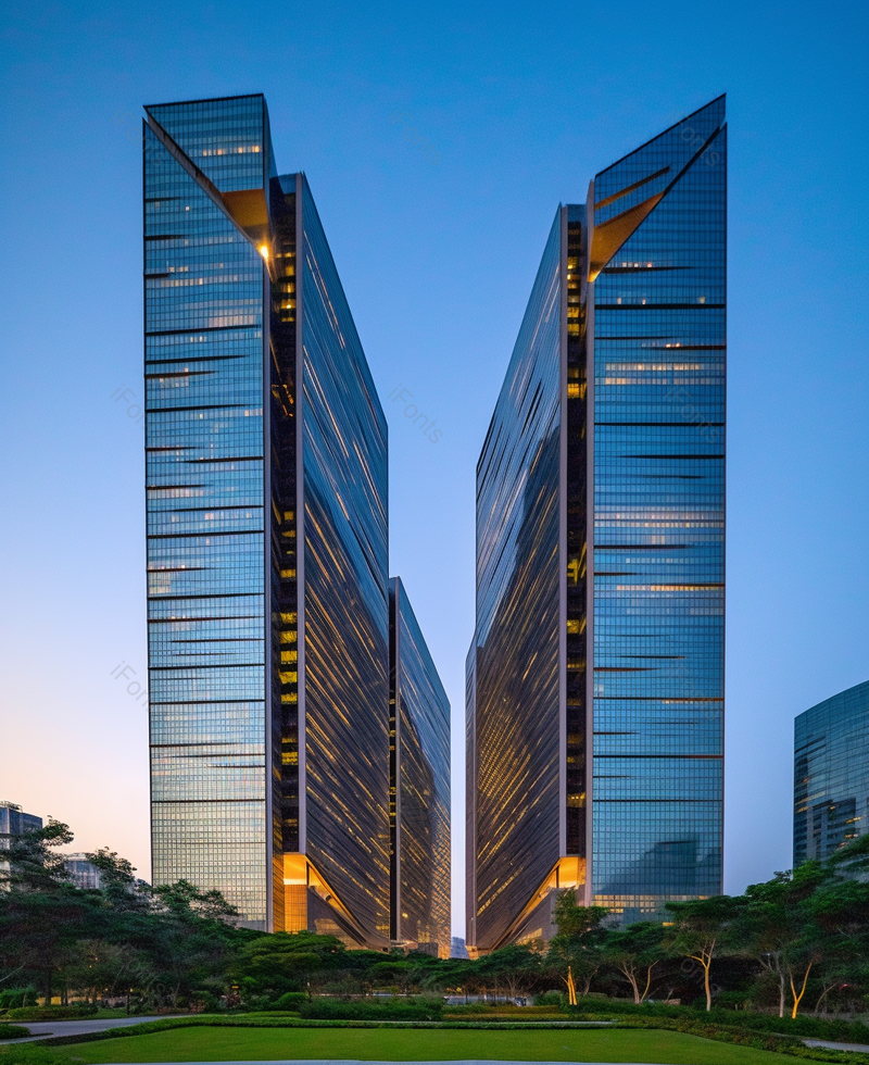宏达的绝美大型城市建筑楼体景色,高清,摄影图,摄影图片,图片大全,摄影图免费下载